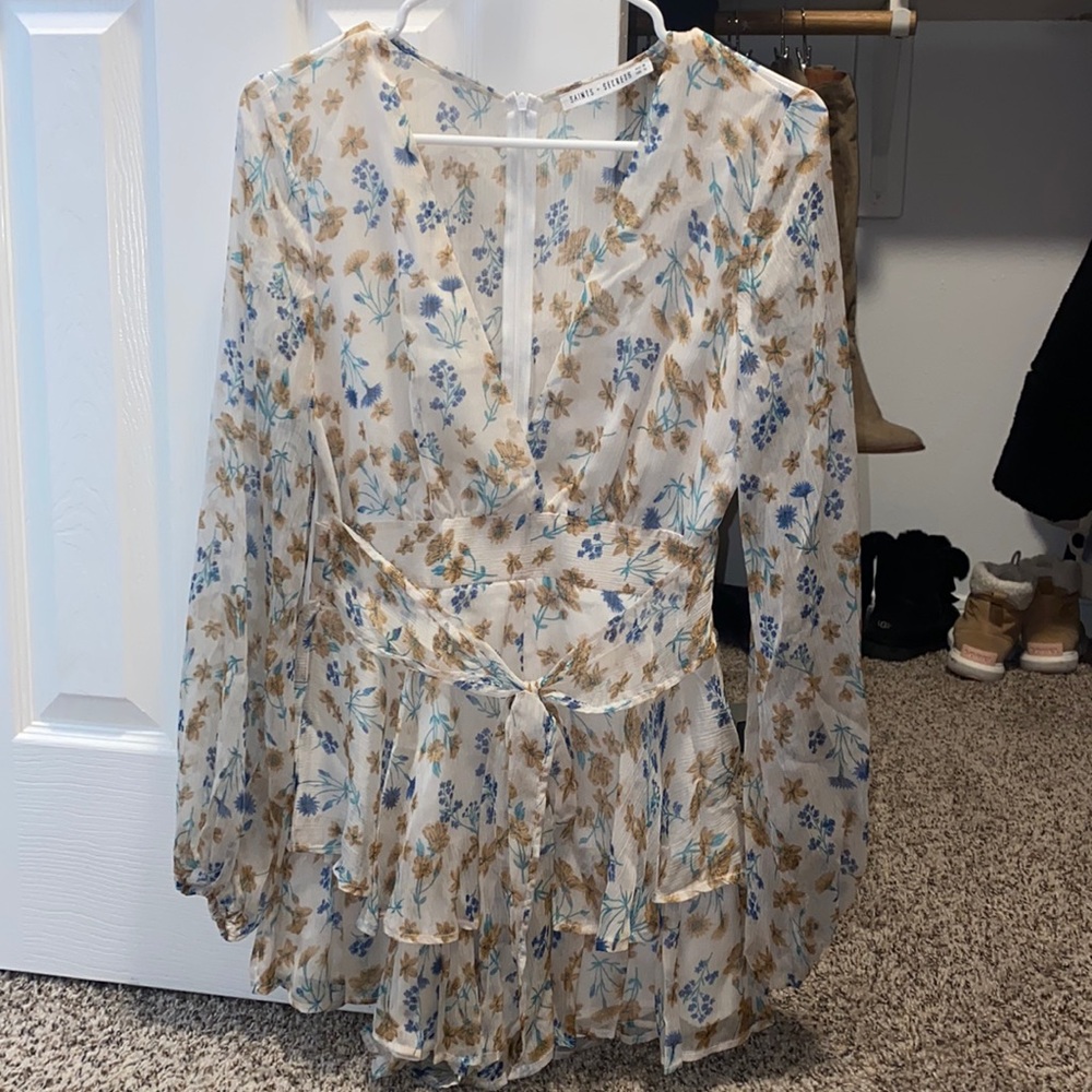 Long sleeve romper